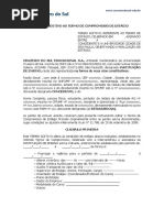 Termo Aditivo Cruzeiro