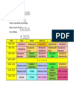 Horari O Escola R 2023