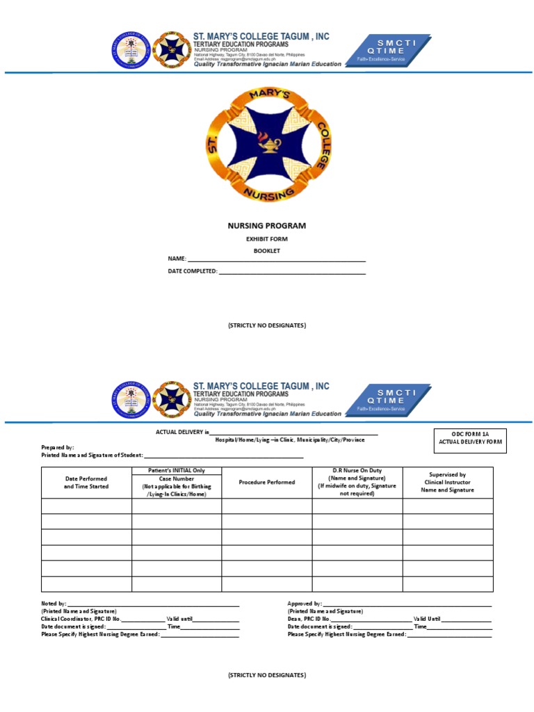Nursing Program PRC Forms | Download Free PDF | Nursing | Medical ...