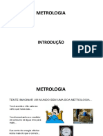 Metrologia - Introducao