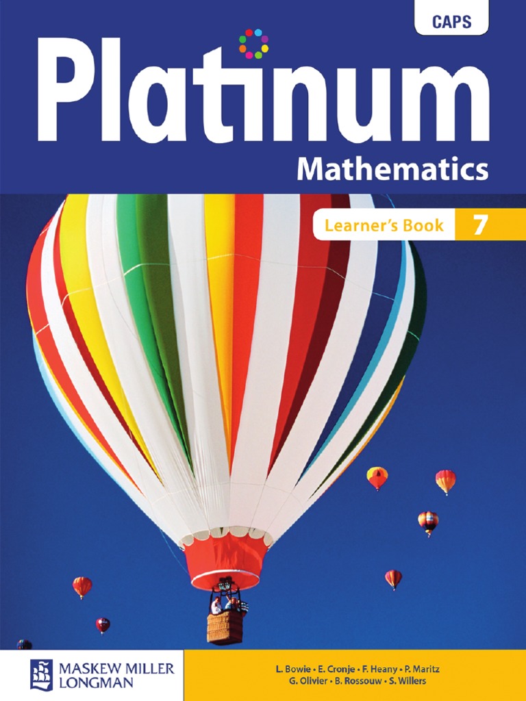 K vol.1-7、WHITE&BLACK Blu-ray Bowie, Lorrainne - Platinum Mathematics. 7 | PDF | Multiplication