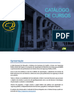 Catálogo de cursos SEGEN