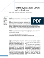 Central Pontine Myelinosis and Osmotic Demyelination Syndrome