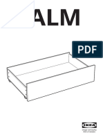 Malm Rangement PR Lit Haut Blanc - AA 732469 7 PDF