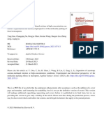 Separation of Azeotrope Acetone Methanol Mixture at High Conce - 2023 - Applied