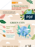 Upaya Jakarta Menuju Green City: Ruang Terbuka Hijau, Kawasan Jalur Sepeda Dan Pemakaian Benda Ramah Lingkungan