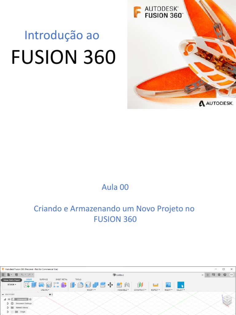 Guia Inicial para Fusion 360 | PDF