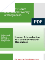 GR 7 CP-2 LE-1 Intro To Cultural Diversity in Bangladesh