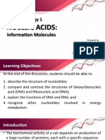 Biomolecules - Nucleic Acids