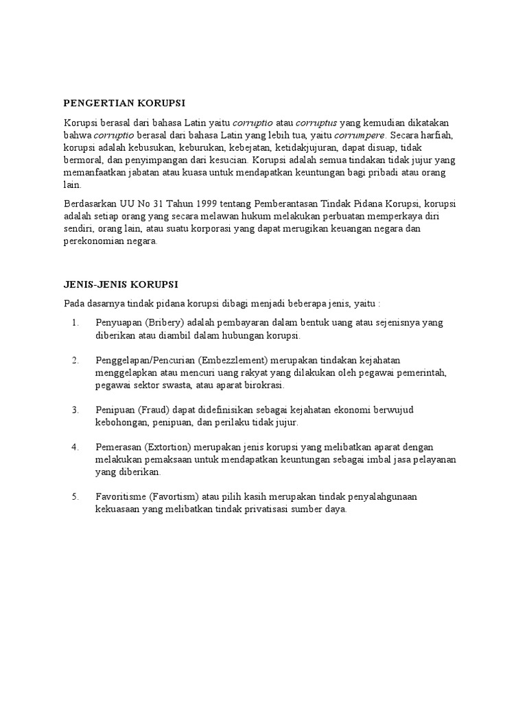 Makalah korupsi pdf