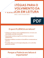 Estratégias para o Desenvolvimento Da Fluência em Leitura