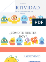 Presentación Infantil Las Emociones Ilustrado Azul