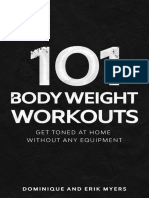 101 Body Weight Workouts Get Toned at Home Without Any Equipment (Dominique Myers Erik Myers)