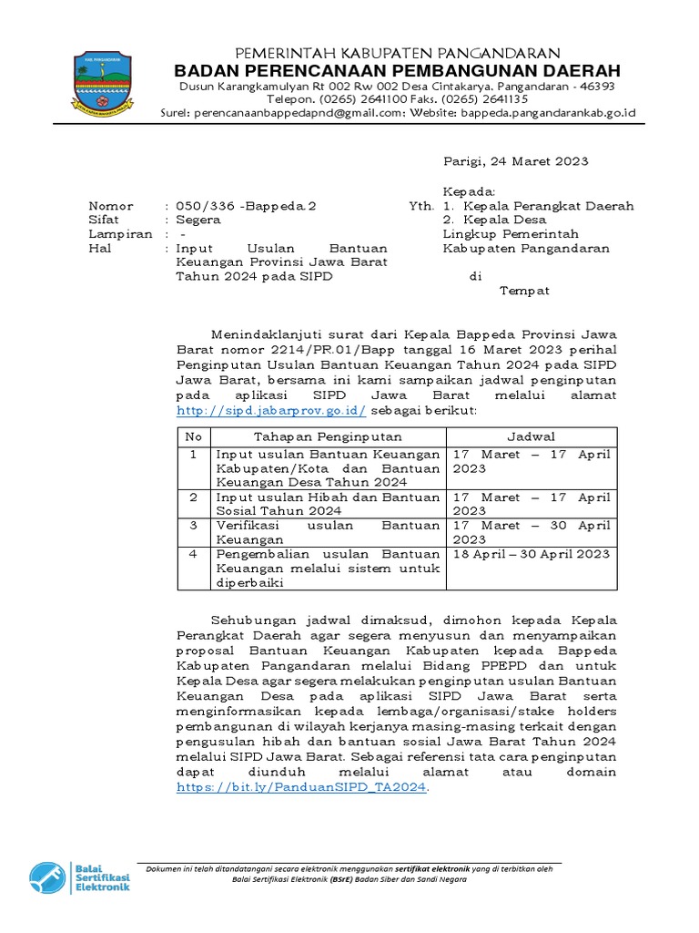 Input Sipd Jabar 2024 Pdf
