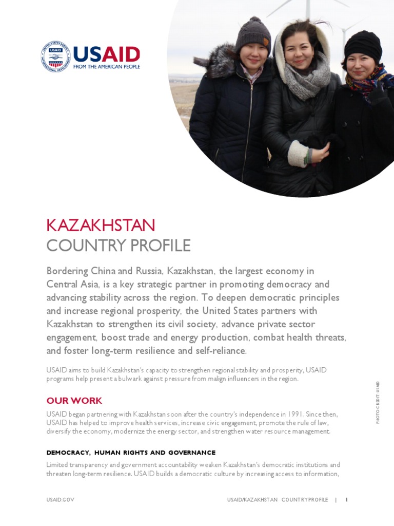 KAZAKHSTAN COUNTRY PROFILE intelligence overview