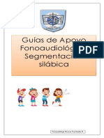 Guias de Apoyo Fonoaudiologico Segmentación Silábica PDF
