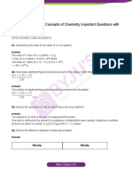 Class 11 Some Basic Concepts of Chemistry Important Questions With Answers