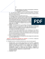 Derechos Y Obligaciones Derivados Del Contrato.