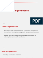 E Governance Overview LECTURE-1