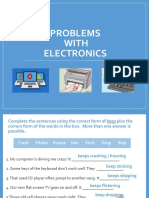 Problems With Electronics