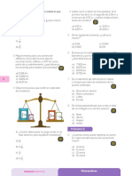 Evaluación diagnóstica de matemáticas del primer trimestre