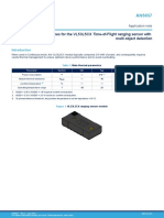 An5657 PCB Thermal Guidelines For The vl53l5cx Timeofflight Ranging Sensor With Multiobject Detection Stmicroelectronics