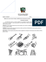 Guía de Aprendizaje Unidad 2 3° Básico