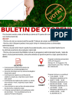 Buletin de Otopeni Flyer