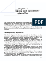 watchkeeping and equipment operation