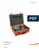 PTFM 6.1 Instruction Manual Rev 1.1