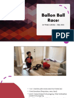 Ballon Ball Race!: 1st Week Activity - July 2021