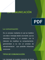 Presentación La Comunicación