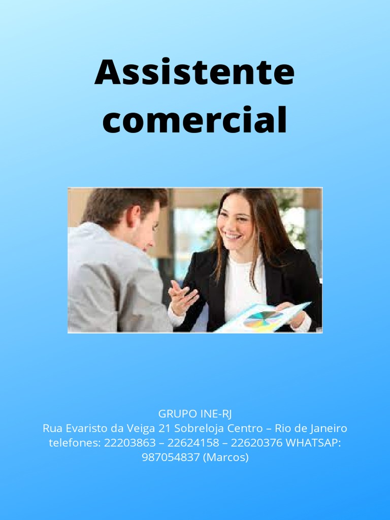 Assistente Comercial | PDF | Liderança | Vantagem competitiva
