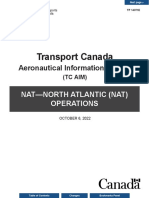 Transport Canada: Aeronautical Information Manual