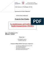 La Maintenance Préventive de La Bande Transporteuse 332-BT2 - Ilham AIT BEN ELARBI