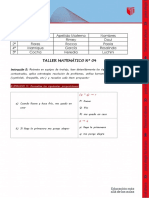 Taller de Matemática - Sesión N°4