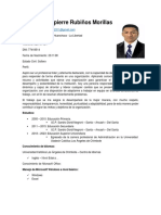 CV - Manuel Rubiños Morillas