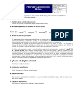 Propuesta de servicio social para animales abandonados