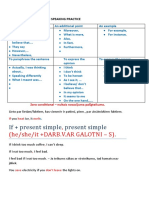 F 9 U 5C Phrases For Writing and Speaking Practice zERO CONDITIONAL