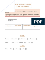 Fiche de Degustaion - Fromage Frais V3