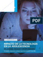 Res Ejec Impacto de La Tecnologia en La Adolescencia