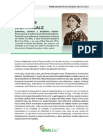 Biografia - Florence Nightingale 1820 1910 - Enfermera Escritora y Estadística. Precursora de La Enfermería Moderna Italia