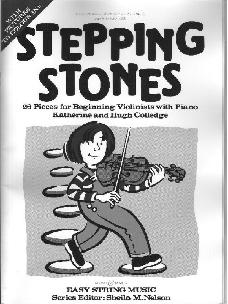 Stepping Stones by Sheila Nelson (Very Easy Violin and Piano | PDF