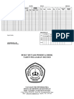 Buku Mutasi Murid - SMK Yastrif 2 Parungpanjang