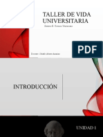 Taller DE VIDA UNIVERSITARIA