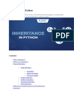 Inheritance in Python