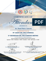 Certificate ASEAN ORL-HNS CONGRESS dr. Dani Putra Amerta.pdf