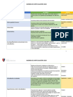 Agenda de Articulación