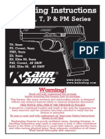 Operating Instructions: Kahr K, T, P & PM Series