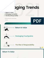 2021 Packaging Trends Report: Return to Value, Responsibility and Touchpoints